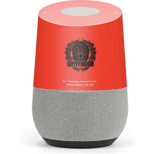 Wizarding Worlds Harry Potter Gryffindor Illustration Google Home Skin